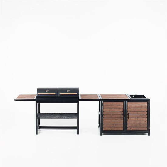 Master Komfort Master Comfort. Doppelgrill mit Spültisch.