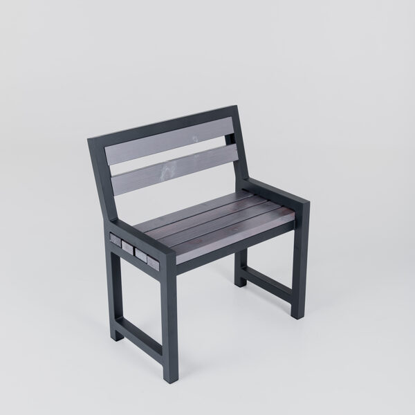 Bench Uno Comfort grau