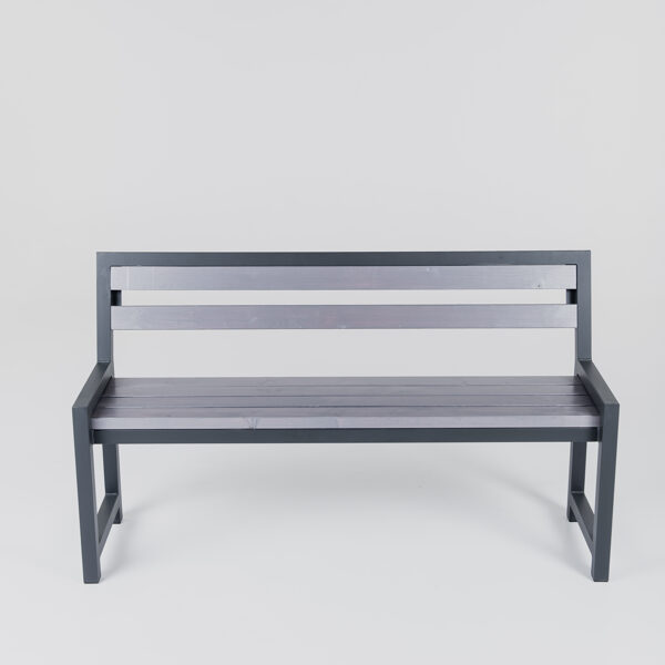 Bench Duo Comfort grau