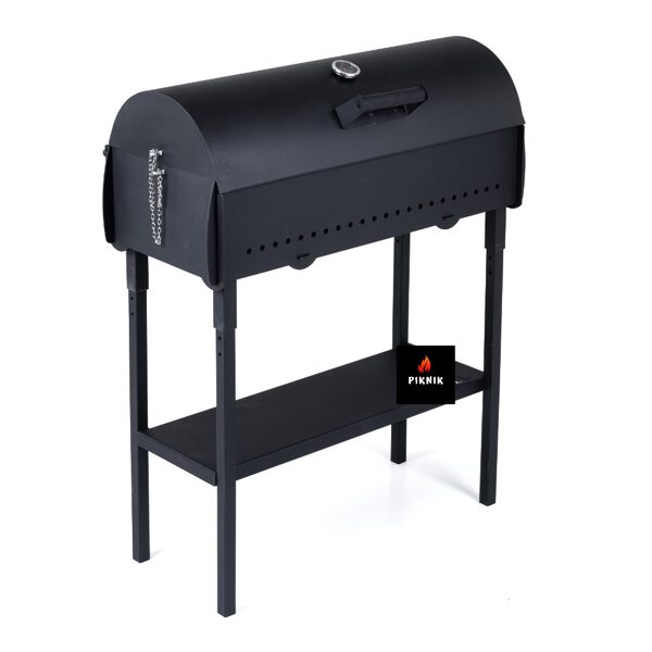 Standard. Grill mit Deckel und Regal.