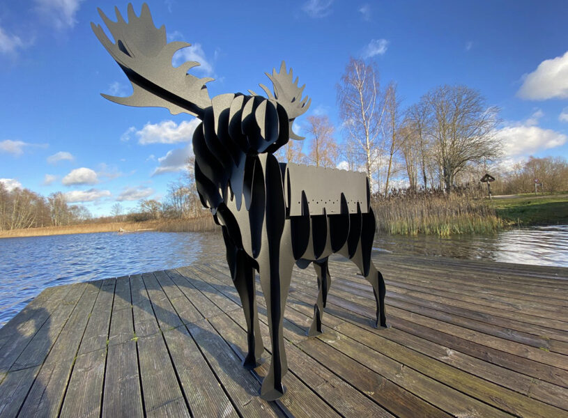 3D Grill Elch (nur auf Bestellung)