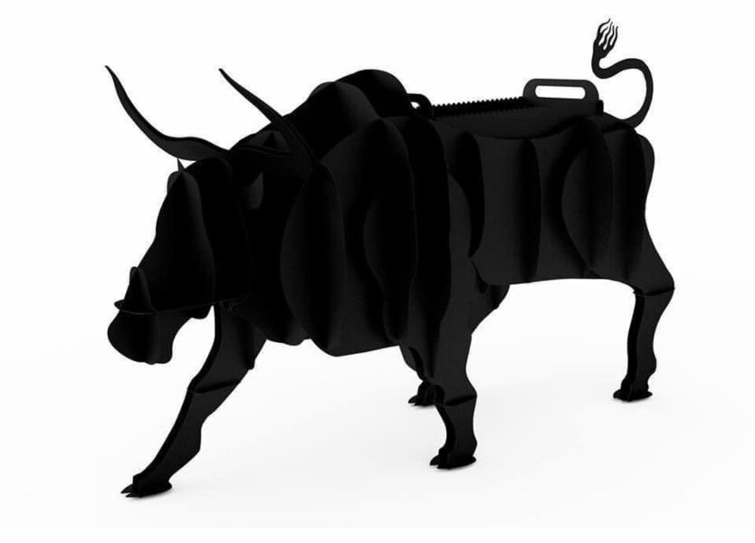 3D Grill Stier ( nur auf Bestellung)